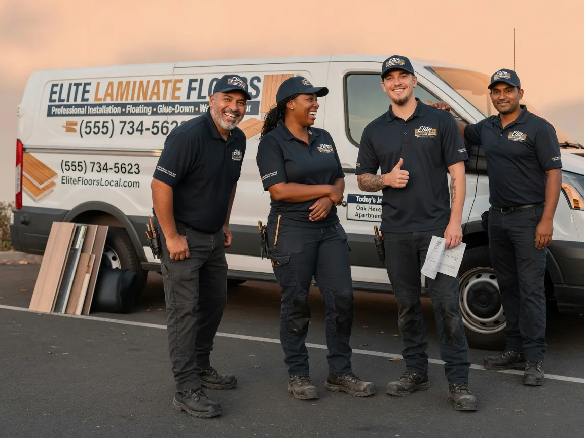Laminate flooring installation company in Milton, LA